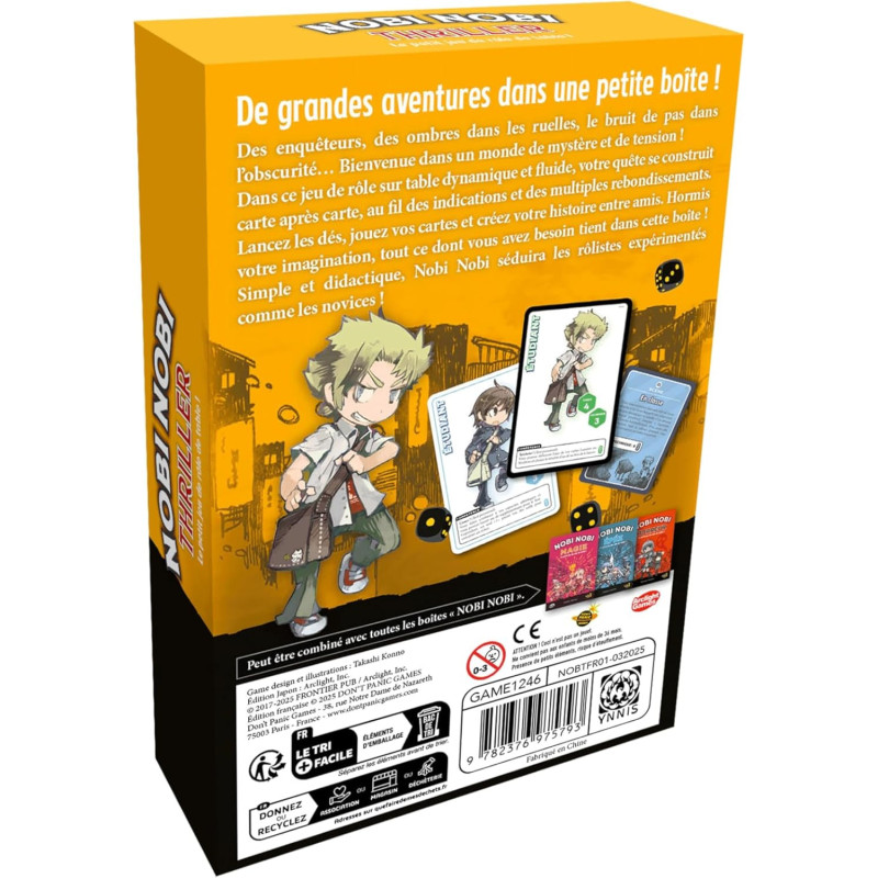 Nobi Nobi Thriller – Le Petit Jeu de Rôle de Table