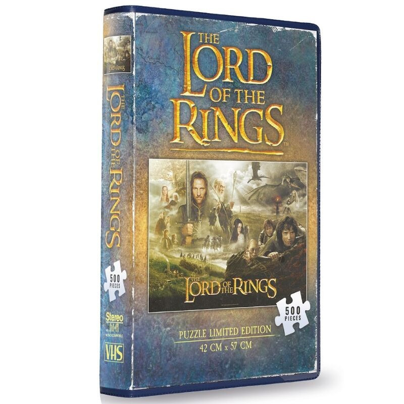 Lord of the Rings - Puzzle cover VHS 500 pièces