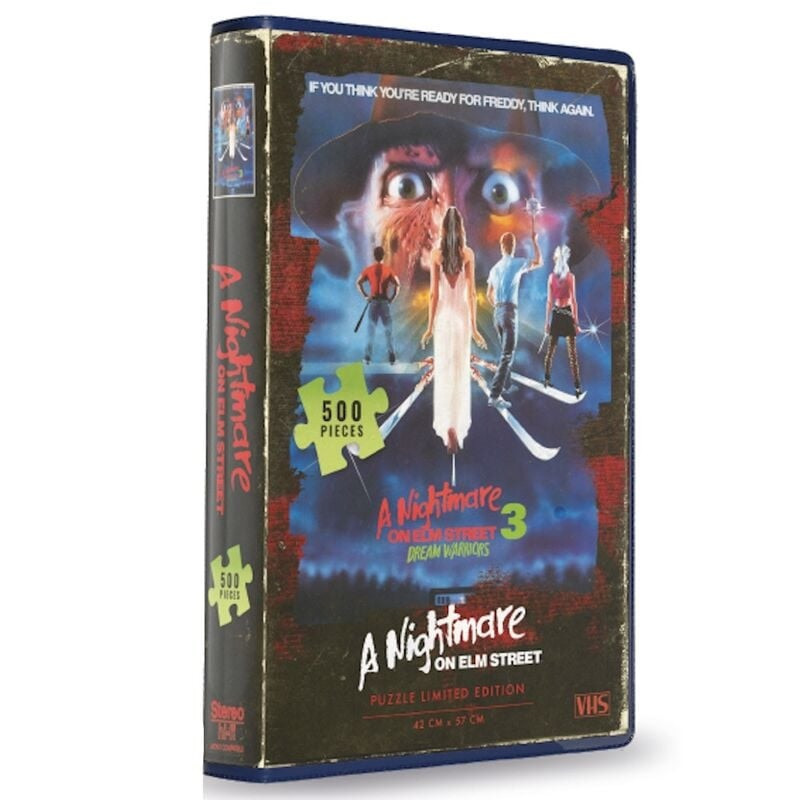 Nightmare On Elm Street - Les Griffes de la Nuit - Puzzle cover VHS 500 pièces