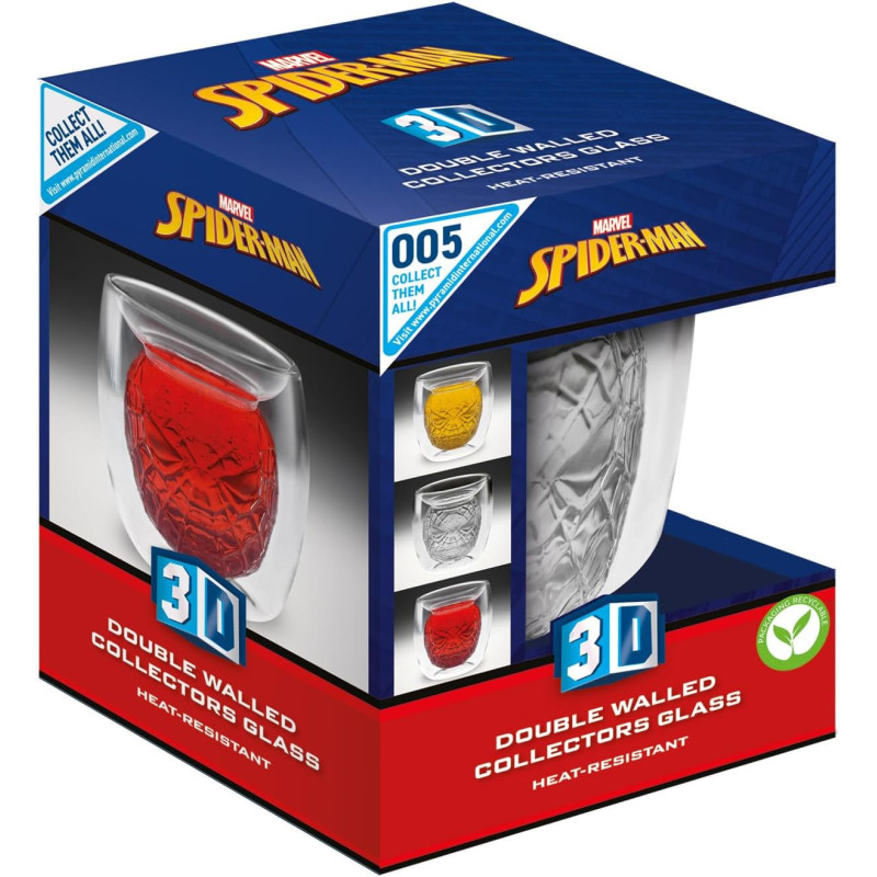 Marvel – Verre 3D Double Paroi Spider-Man – Pyramid International