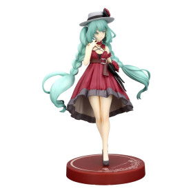 Vocaloid - Figurine Trio-Try-iT  : Hatsune Miku Outing Dress Red Color Ver.