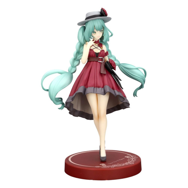 Vocaloid - Figurine Trio-Try-iT  : Hatsune Miku Outing Dress Red Color Ver.