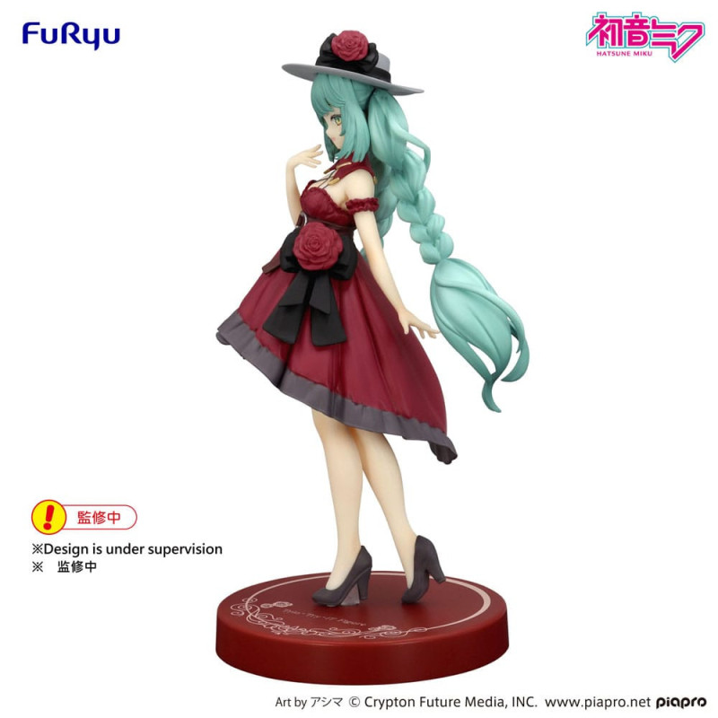 Hatsune Miku – Figurine Outing Dress Red Color – Trio-Try-iT – FuRyu