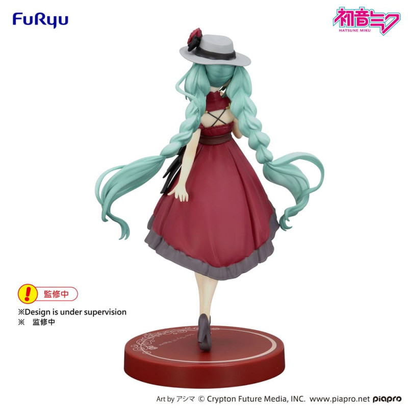 Hatsune Miku – Figurine Outing Dress Red Color – Trio-Try-iT – FuRyu