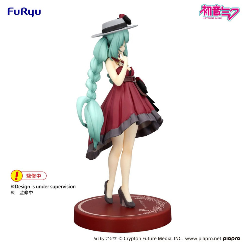 Hatsune Miku – Figurine Outing Dress Red Color – Trio-Try-iT – FuRyu