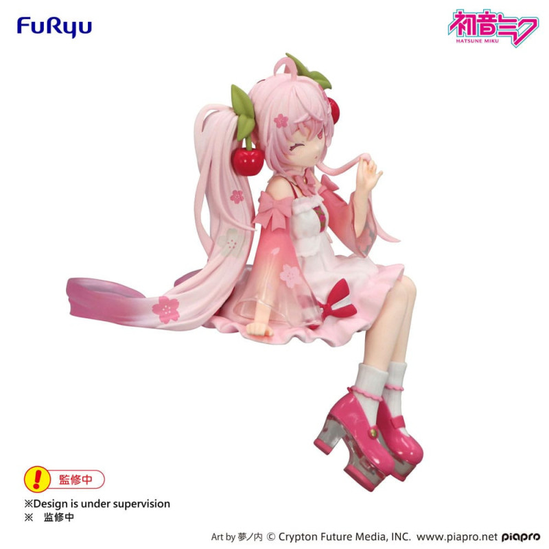 Hatsune Miku – Figurine Sakura 2025 Wink – Noodle Stopper – FuRyu