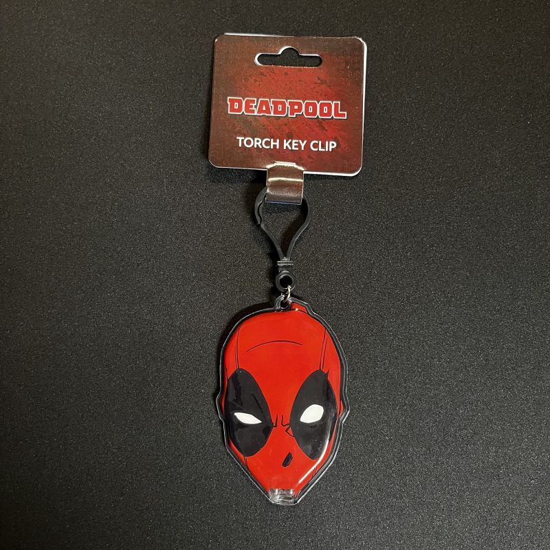 Marvel - Porte-clé bag clip torche Deadpool