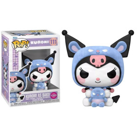 Sanrio - Pop! - Kuromi as Baku Flocked n°111