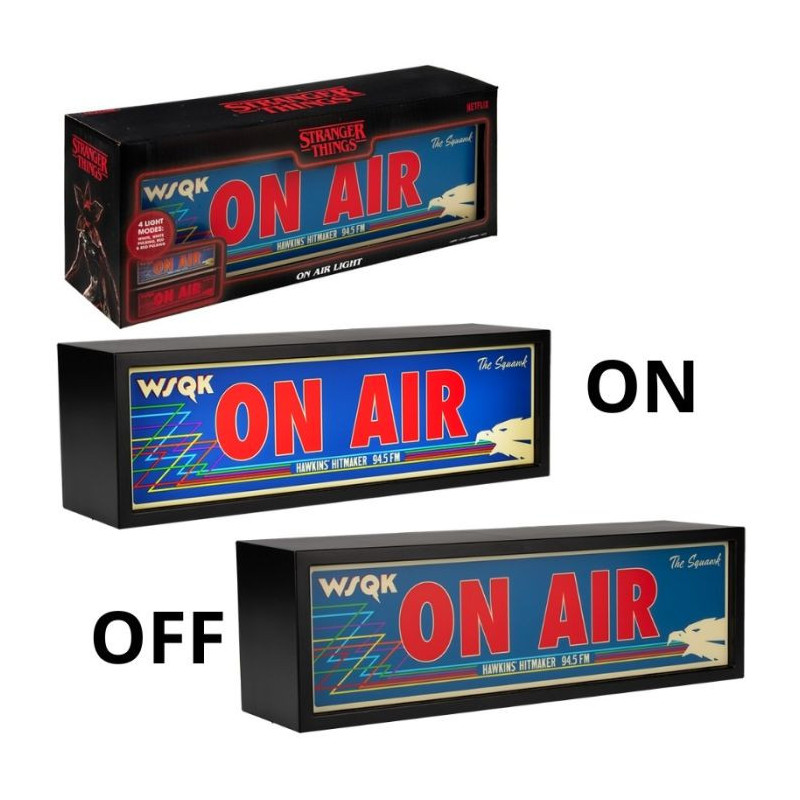 Stranger Things - Lampe veilleuse WSQK On Air 10 cm