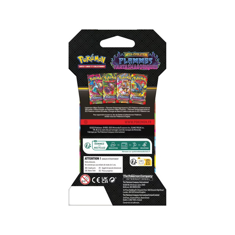 Pokémon – Booster ME02 Flammes Fantasmagoriques FR