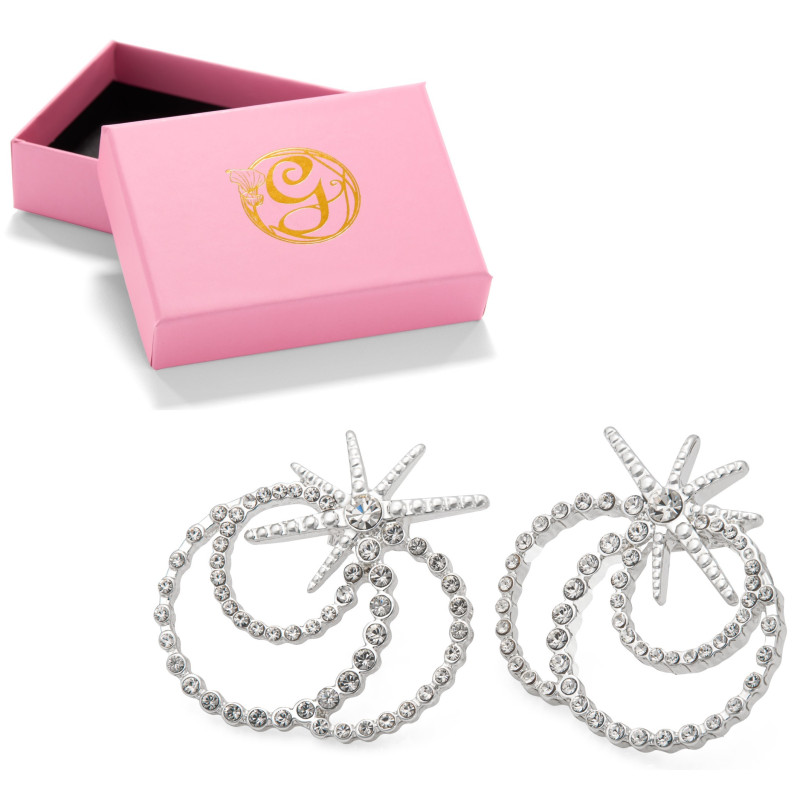 Wicked - Boucles d’oreilles bulles Glinda