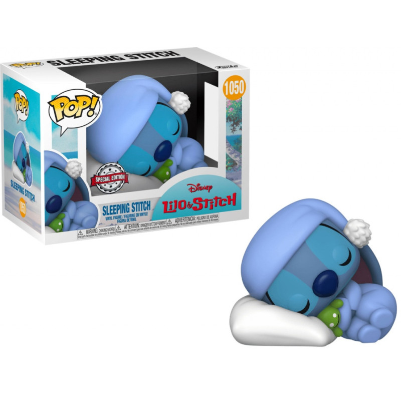 Disney : Lilo & Stitch - Pop! - Sleeping Stitch n°1050