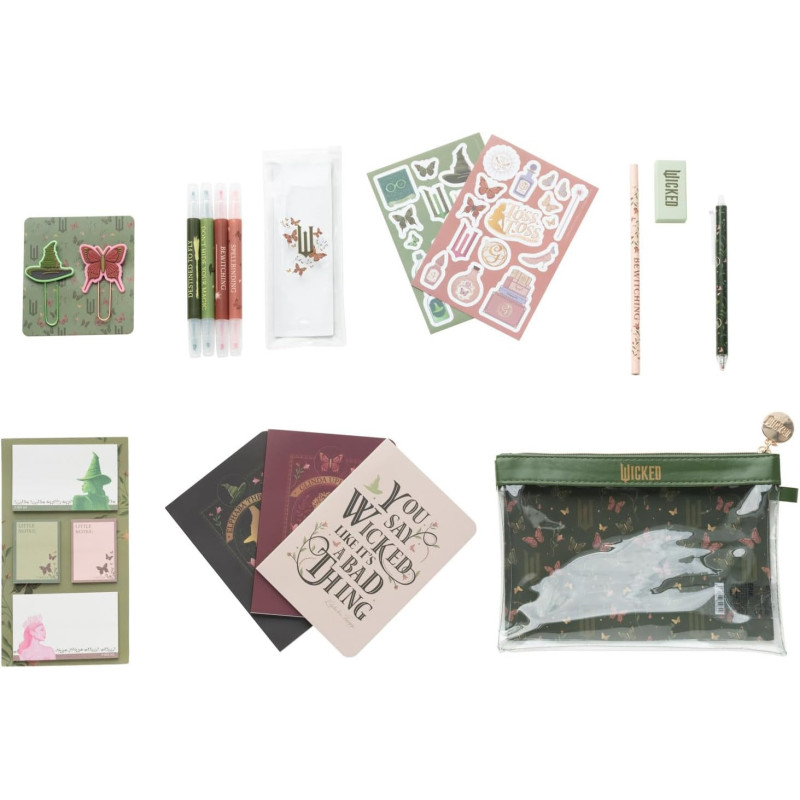 Wicked - Set de papeterie Glinda & Elphaba