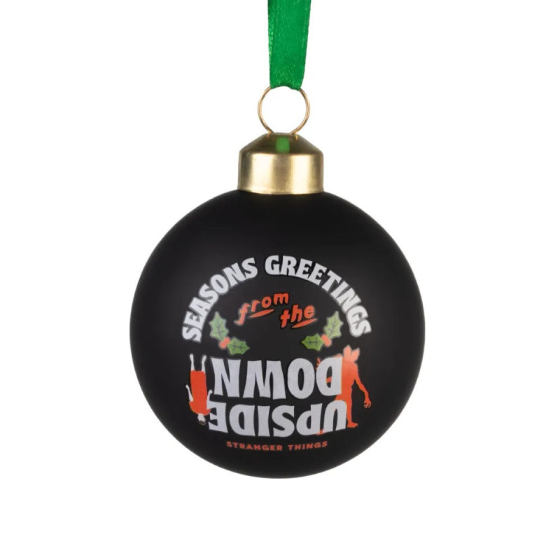 Stranger Things – Pack 4 Boules de Noël – Officiel