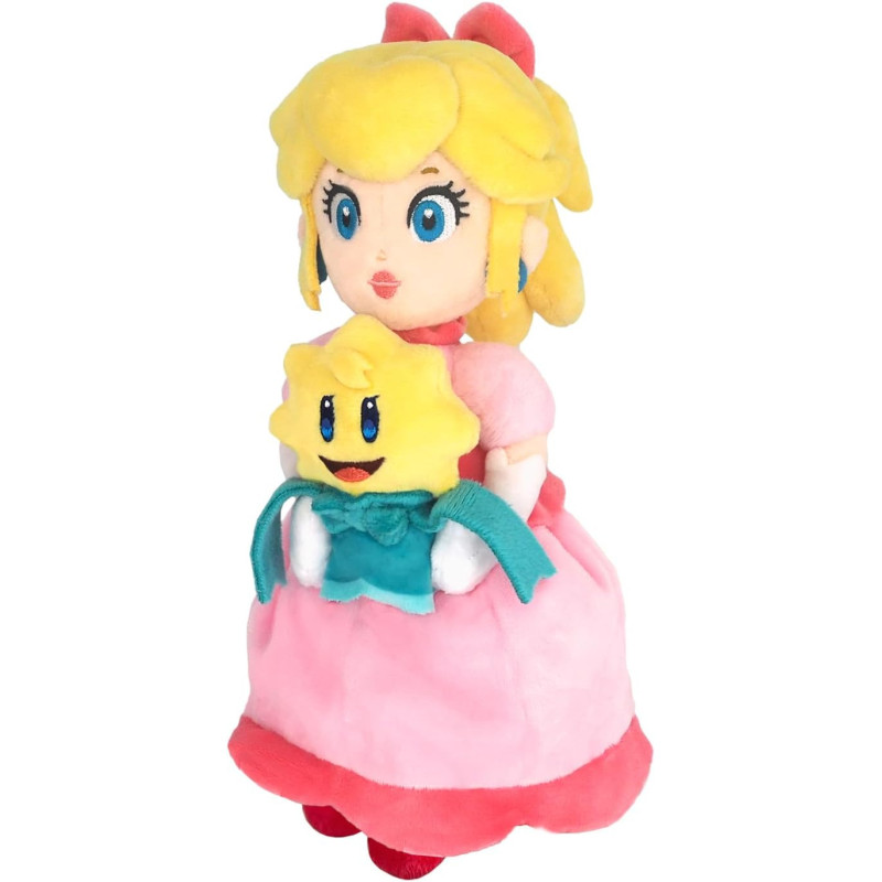 Nintendo – Peluche Peach & Stella 25 cm – Super Mario