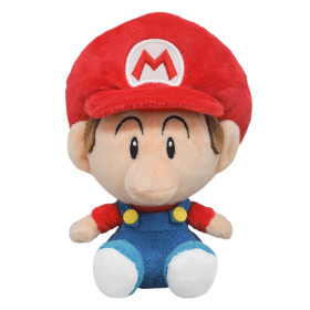 Super Mario - Peluche Baby Mario 16 cm