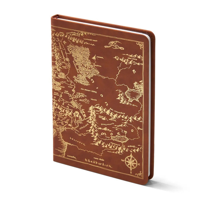 Lord of the Rings - Carnet Journal Carte Middle-earth