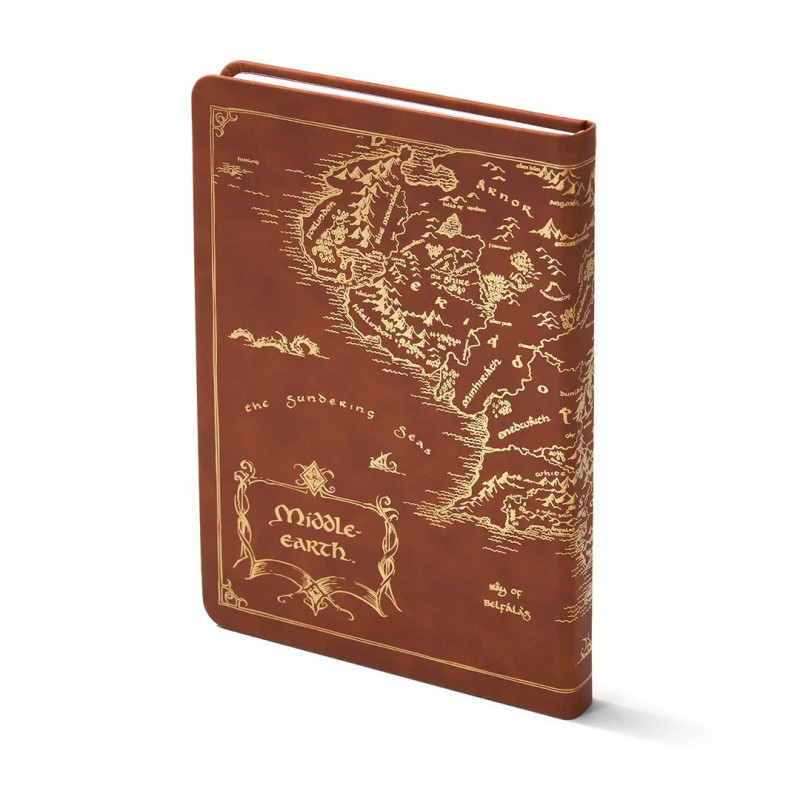 Lord of the Rings – Map of Middle-Earth Journal – Noble Collection