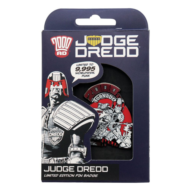 2000 AD – Judge Dredd You’re Next Punk Pin Badge – Officiel