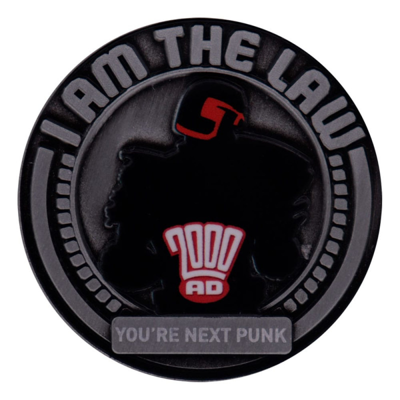 2000 AD – Judge Dredd Mega City One Coin – Officiel