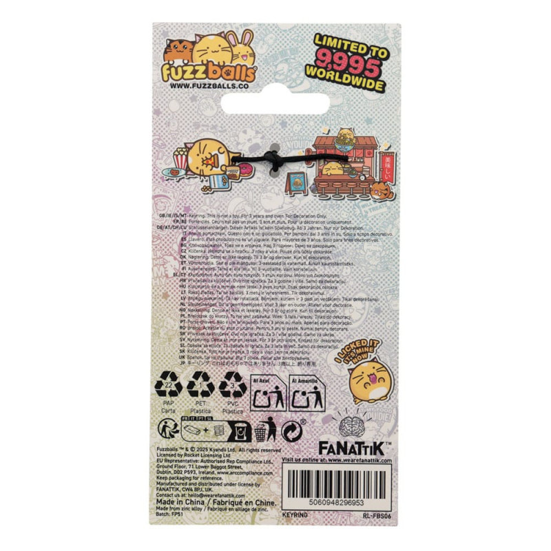 Fuzzballs – Porte-clés Whisky Noodles – Édition limitée officielle
