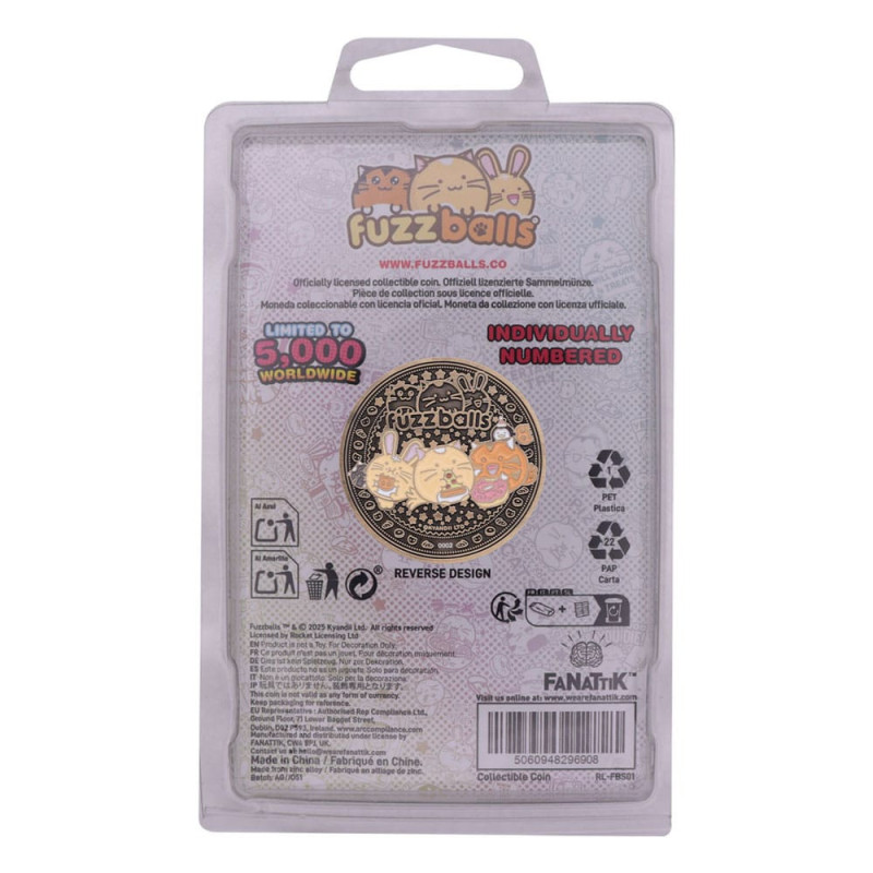 Fuzzballs – Pièce de collection Whisky – 9995 exemplaires Officiel