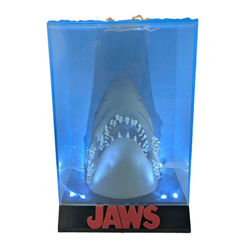 Jaws (Les Dents de la Mer) - Figurine PVC 3D Poster (éclairage LED)