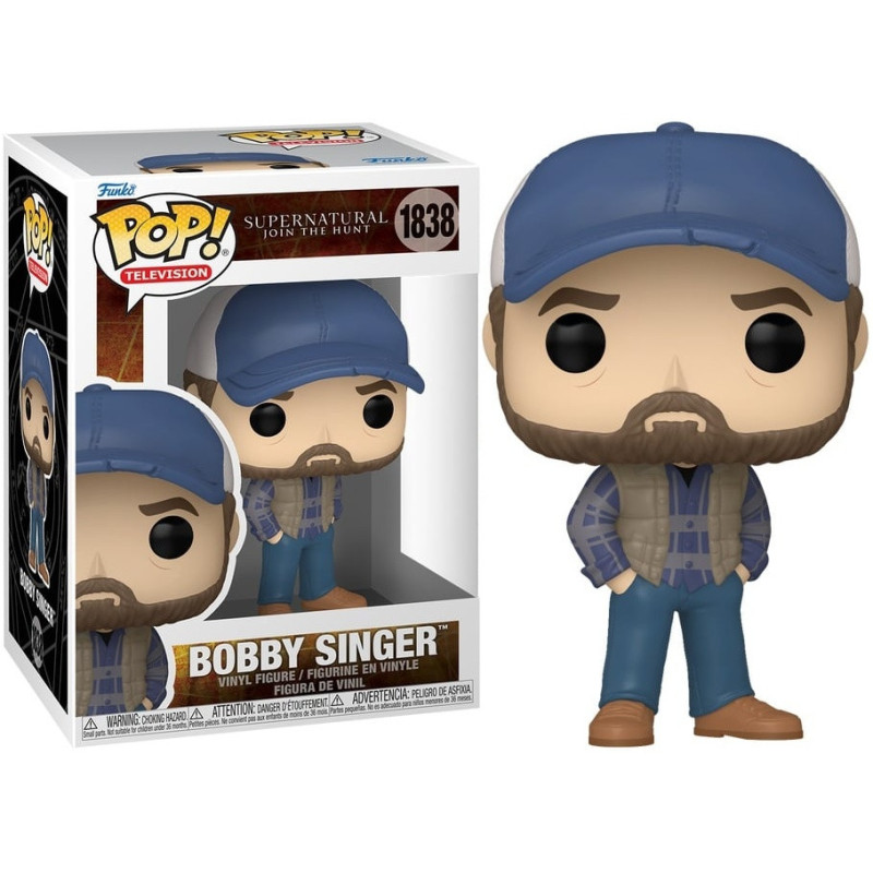 Supernatural - Pop! - Bobby Singer n°1838