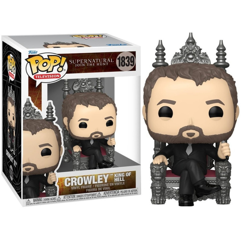 Supernatural - Pop! Premium - Crowley King of Hell n°1839