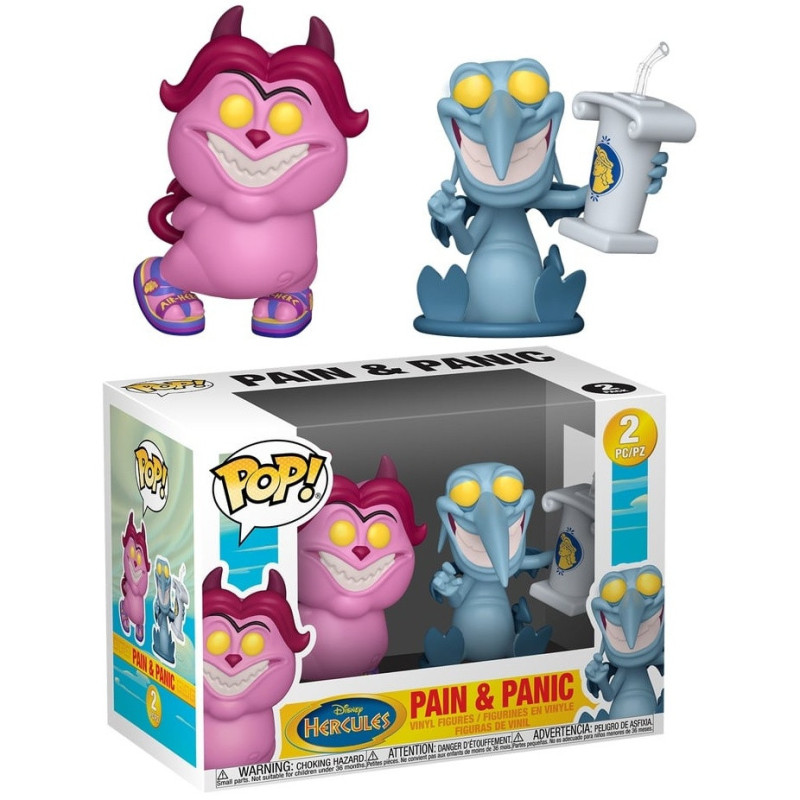 Disney : Hercules - Pop! - 2-Pack Pain & Panic