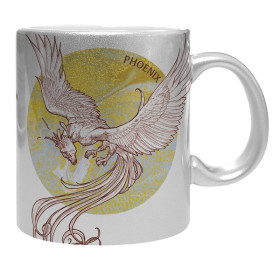 Harry Potter - Mug 320 ml effet argenté Phénix