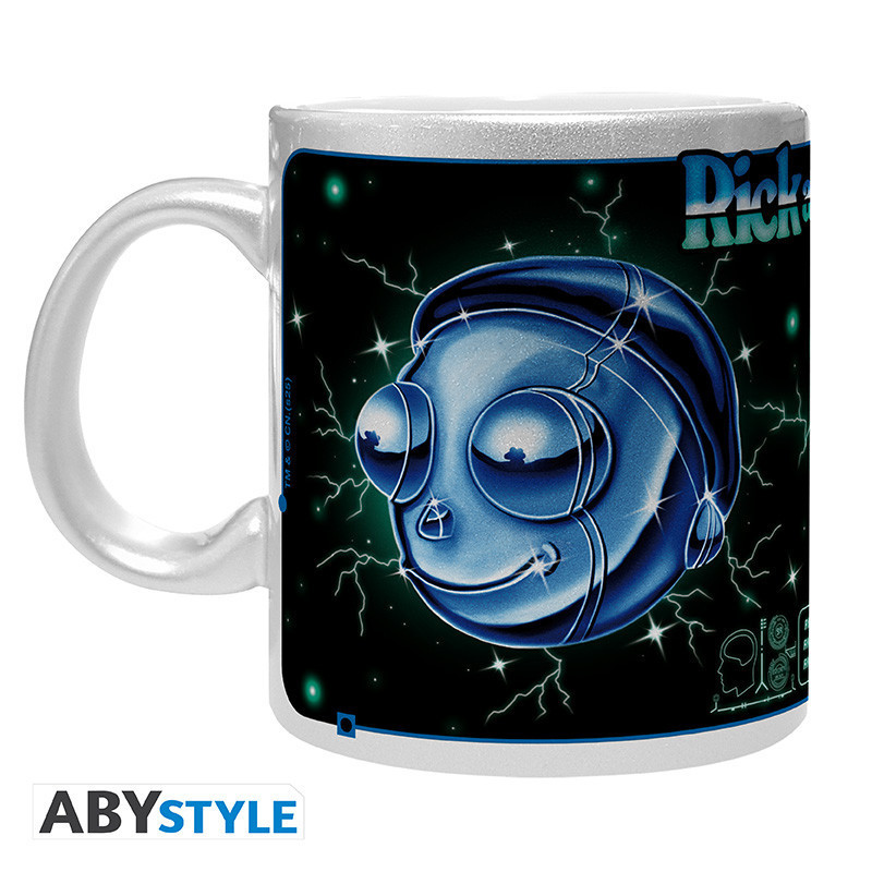 Rick and Morty Mug effet argenté 320 ml – ABYstyle
