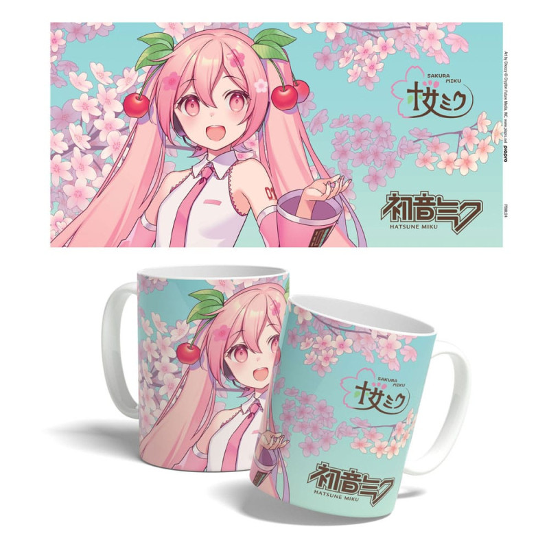 Vocaloid - Mug Sakura Miku Cherry Blossom