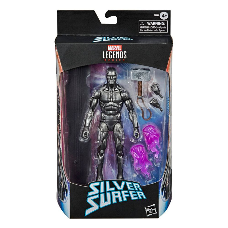 Marvel Legends - Figurine 2021 Silver Surfer with Mjolnir