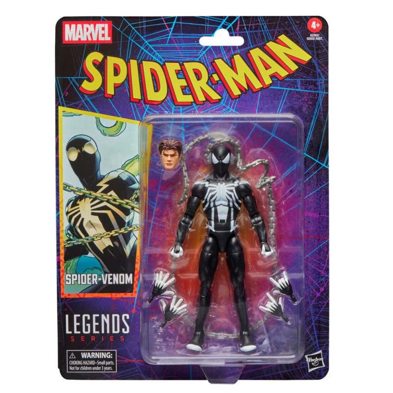 Marvel Legends : Spider-Man Retro - Figurine Spider-Venom