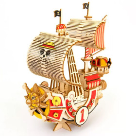 One Piece - Maquette DIY en bois Thousand Sunny