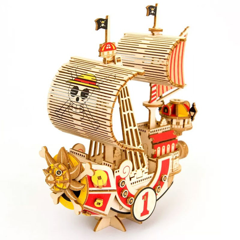 One Piece - Maquette DIY en bois Thousand Sunny
