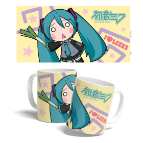 Vocaloid - Mug Hatsune Miku Leek Girl