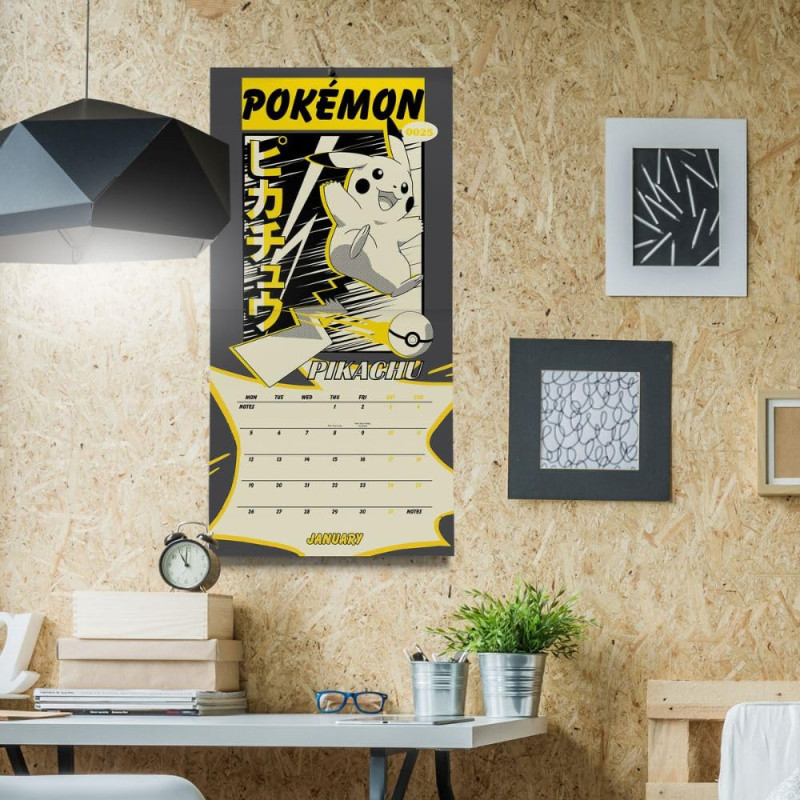 Pokémon – Calendrier 2026 30x30 cm – Officiel