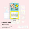 Super Mario – Calendrier 2026 30x30 cm – Officiel