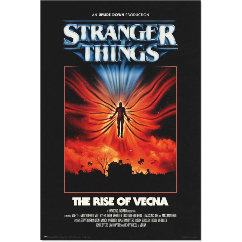 Stranger Things - Grand poster The Rise of Vecna (61 x 91,5 cm)