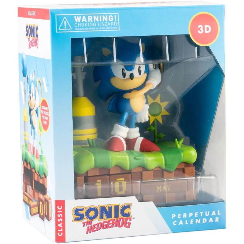 NOVEMBRE 2025 : Sonic - Calendrier perpétuel