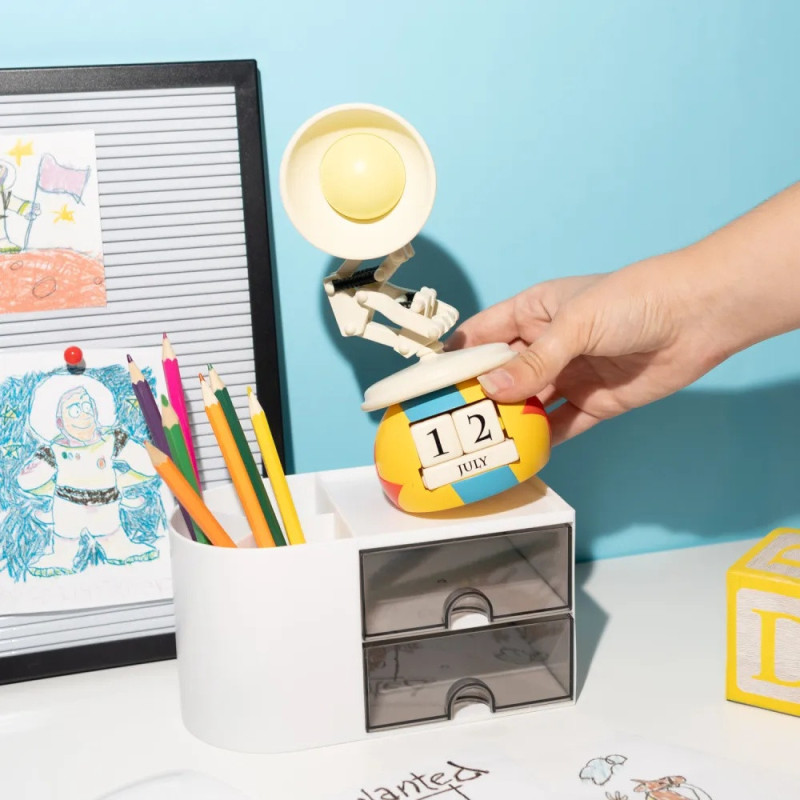 Disney Pixar – Calendrier perpétuel 3D Luxo Jr – Licence officielle