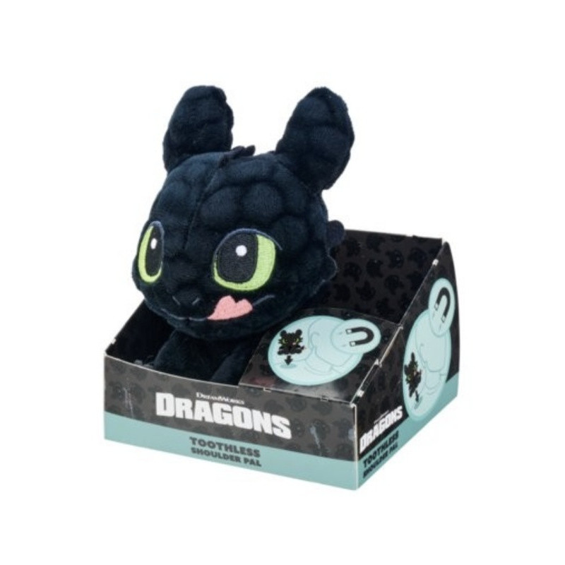 Peluche aimantée d’épaule Krokmou – Dragons – Simba Toys