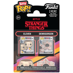 Stranger Things - Bitty Pop! - Eleven & Demogorgon 2-Pack