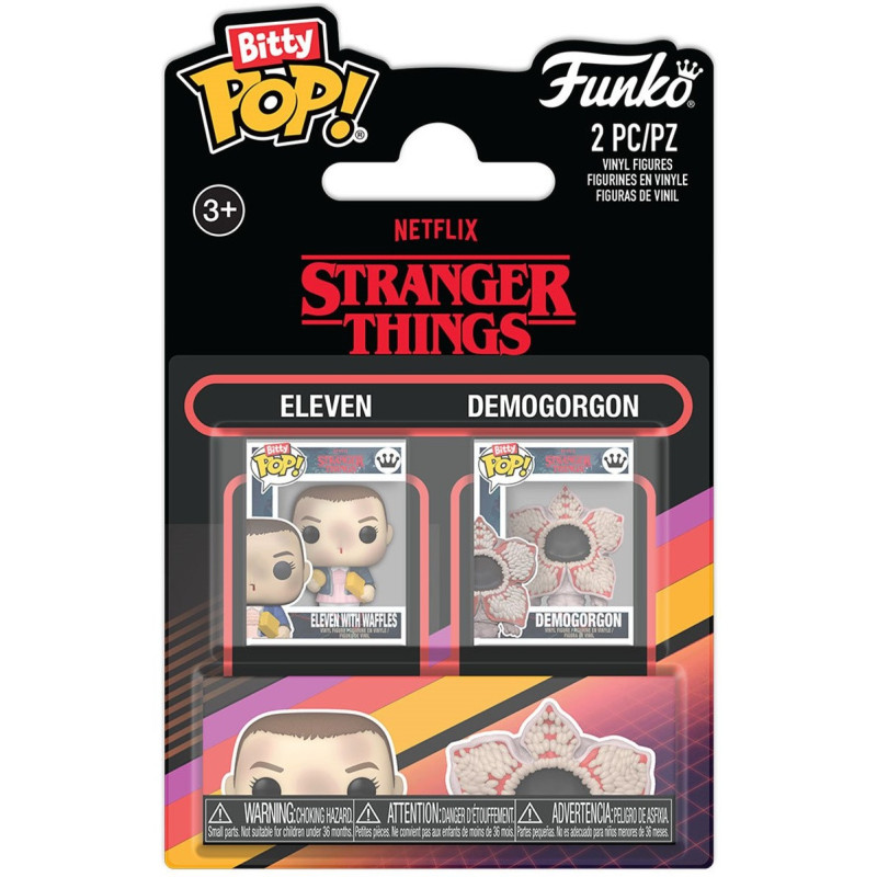 Stranger Things - Bitty Pop! - Eleven & Demogorgon 2-Pack