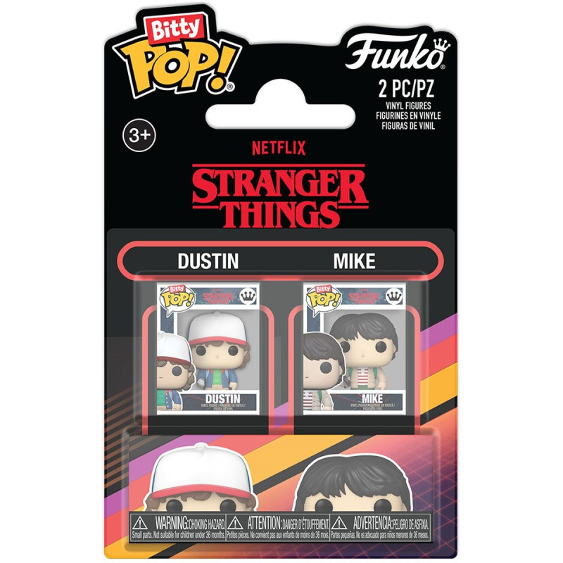 Stranger Things - Bitty Pop! - Dustin & Mike 2-Pack