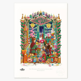 Harry Potter - Poster Art Print Honeydukes The Wondrous Wizarding Sweet Shop