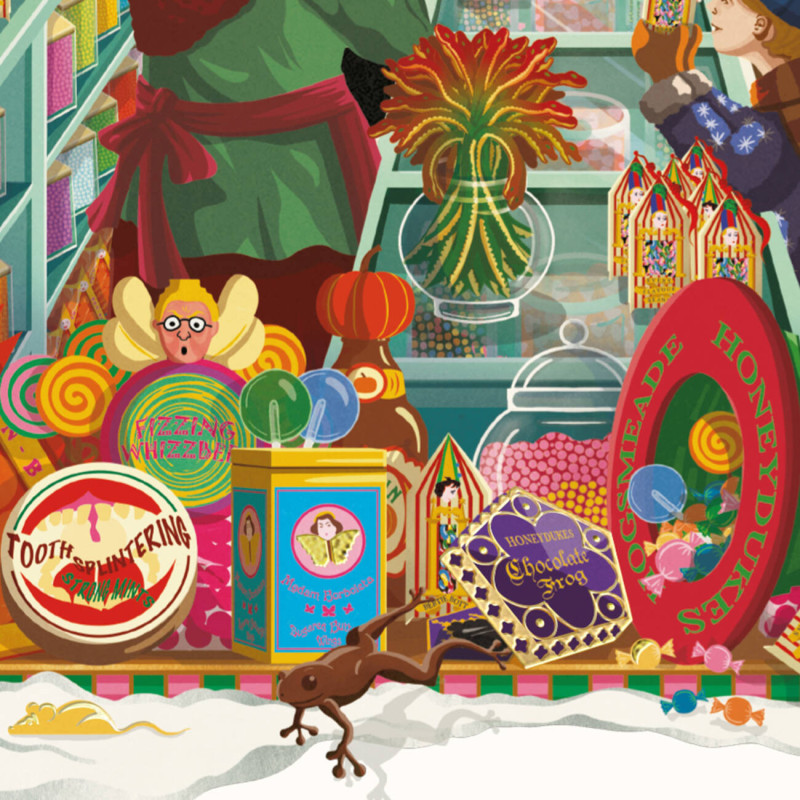 Harry Potter - Minalima - Art Print Honeydukes The Wondrous Wizarding