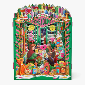 Harry Potter - Carte de voeux 3D Honeydukes The Wondrous Wizarding Sweet Shop